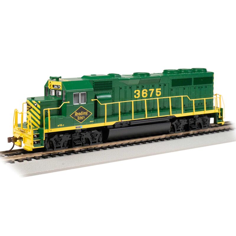 HO EMD GP-40 Locomotive Reading #3675