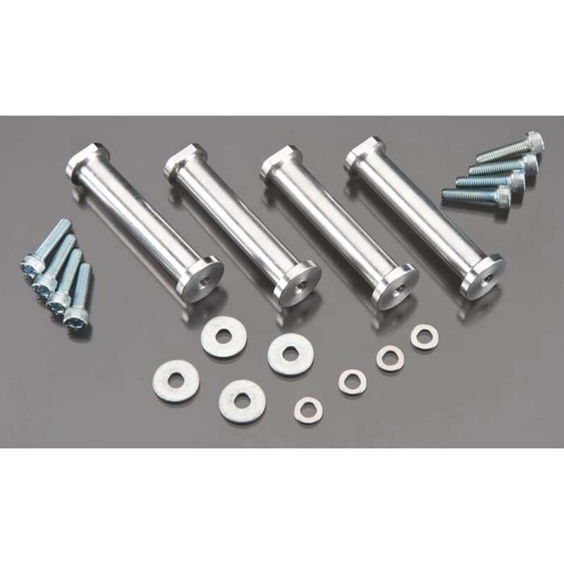 Engine Mount Standoff Set, 68mm: DLE-55 (4)
