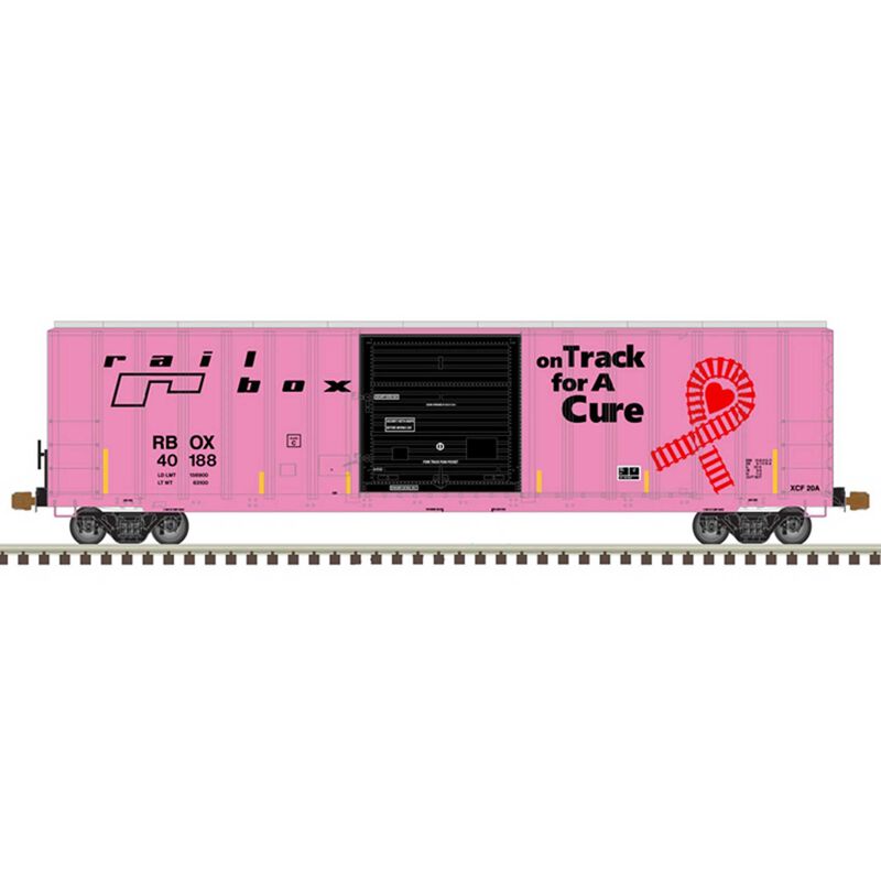 Railbox+ (On Track for a Cure) 40188 (Pink Black)