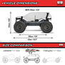 1/10 GORGON 2WD RTA Kit Brushed Monster Truck (Battery & Charger Included), Clear