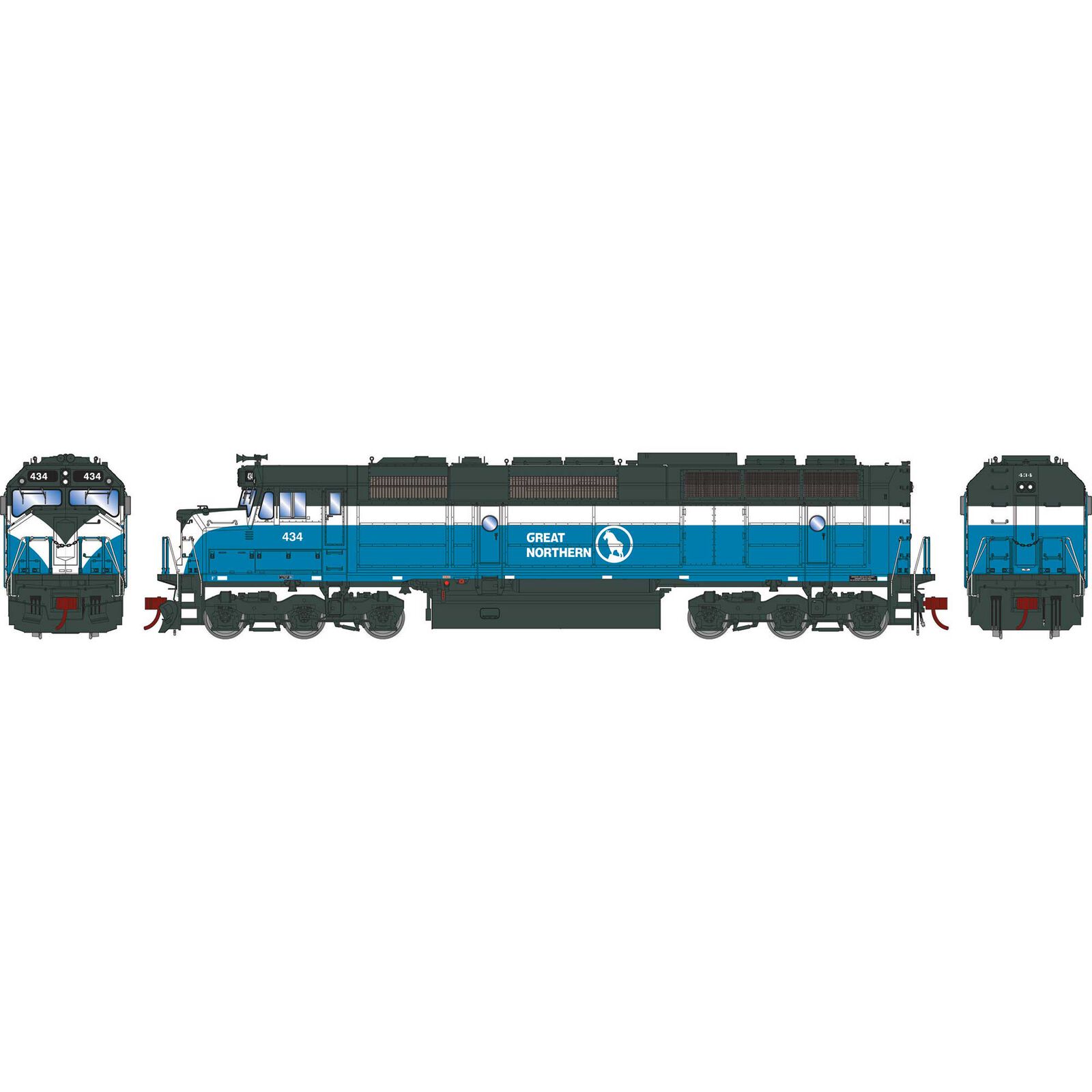 N F45 Locomotive with DCC & Sound, GN #434
