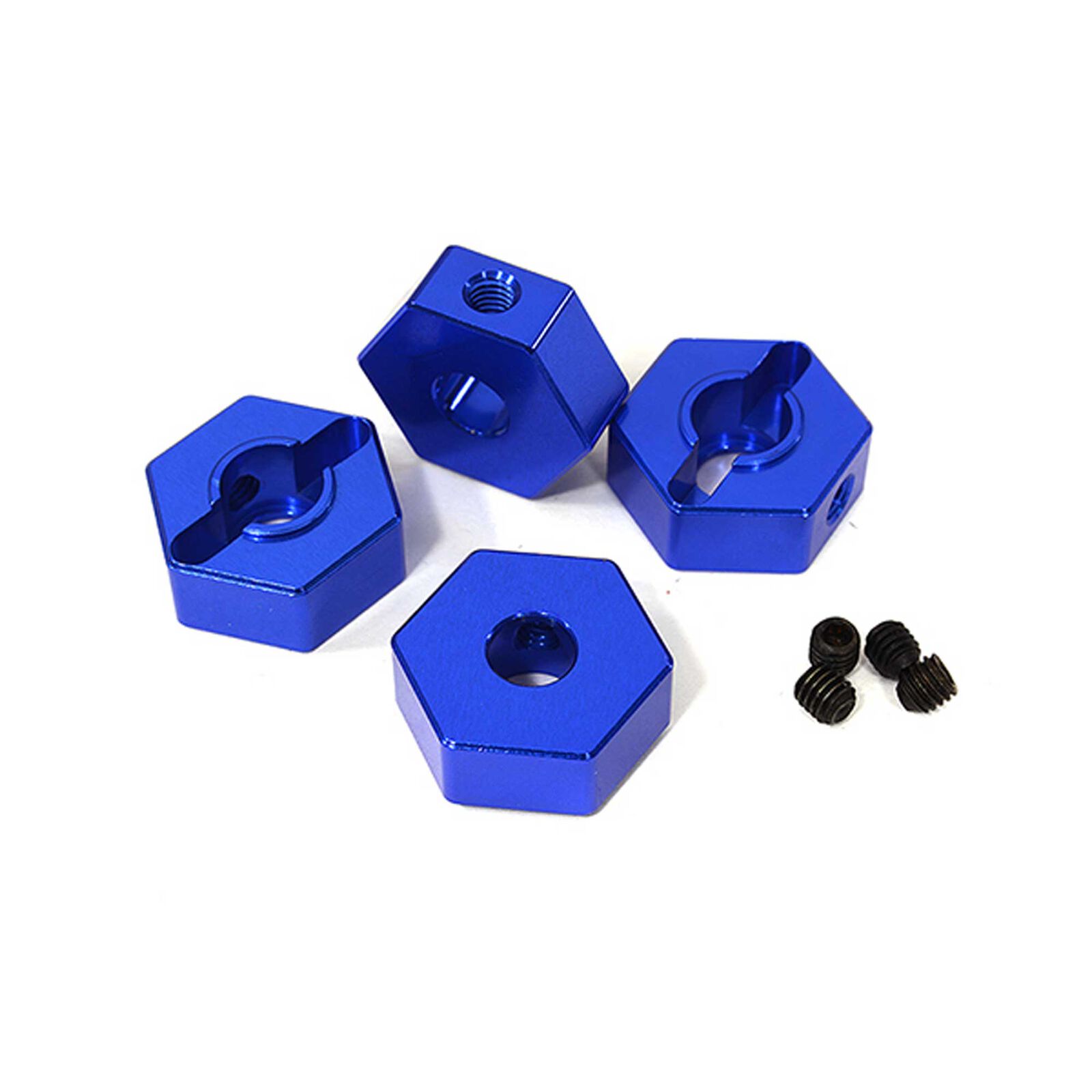 Wheel Hex, Blue (4): ARRMA 1/10 GRANITE 4x4 3S BLX