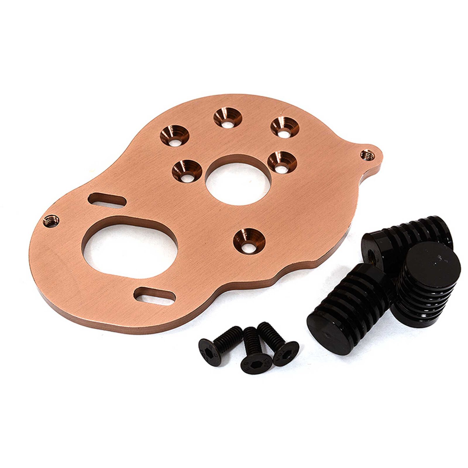 Motor Plate with Heatsinks, Bronze: Enduro Sendero, Trailwalker, Trailrunner