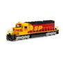 HO SD40R Locomotive with DCC & Sound, SP / Kodachrome #7384