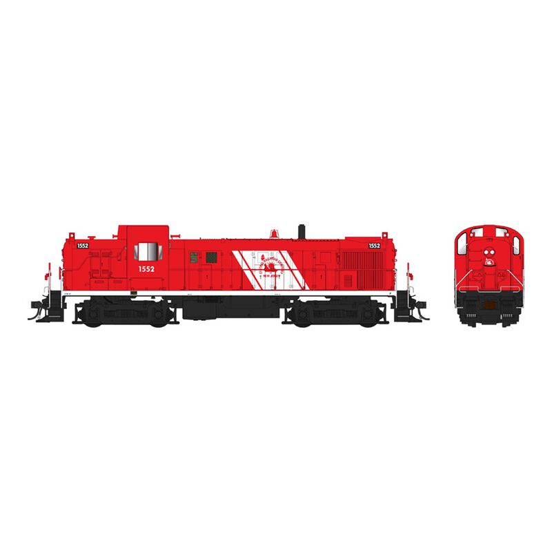 Alco RS-3 Locomotive CNJ RED Phase 2 #1703 w/Snd