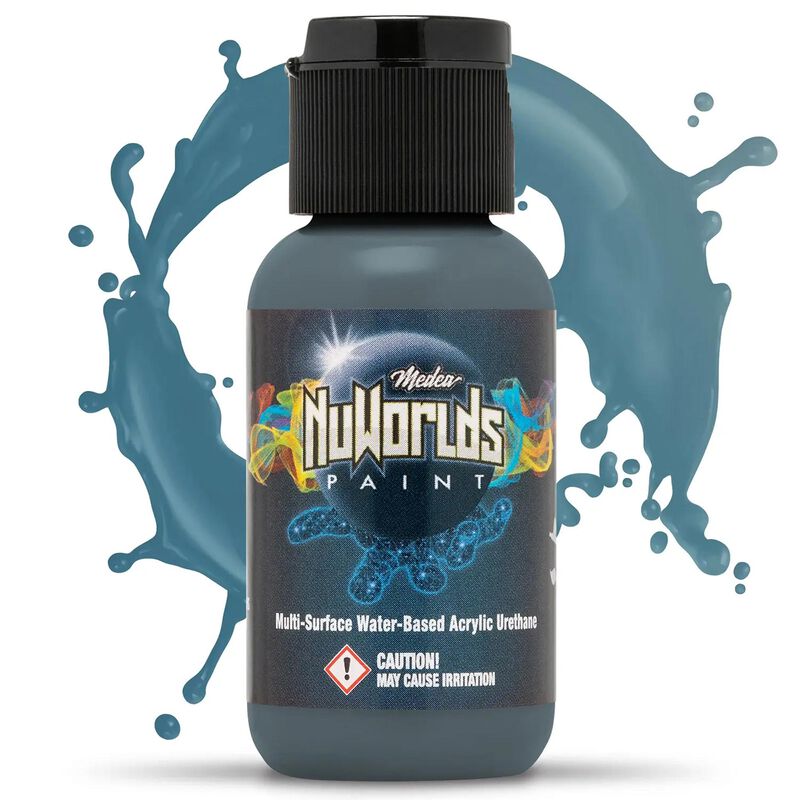 Iwata Airbrushes Expired Blue 1 oz - NuWorlds Paint