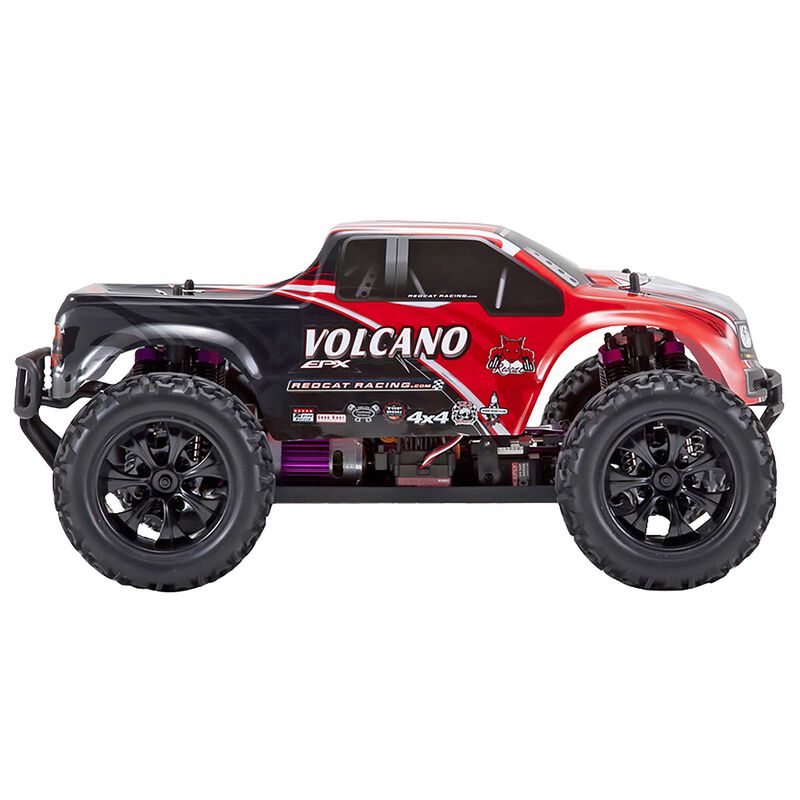 1/10 Volcano EPX 4WD Monster Truck Brushed RTR, Red