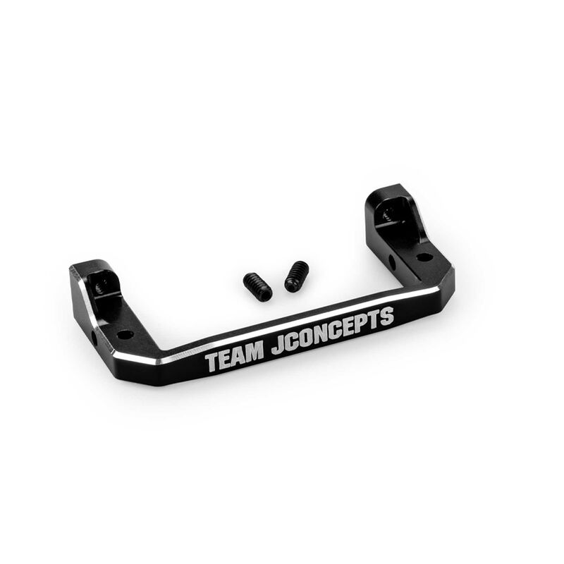 Aluminum Servo Mount Bracket, 1/10 Team Associated RC10/ RC10T/ RC10GT, Black