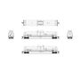 N Cryogenic Tank Car, UTLX White