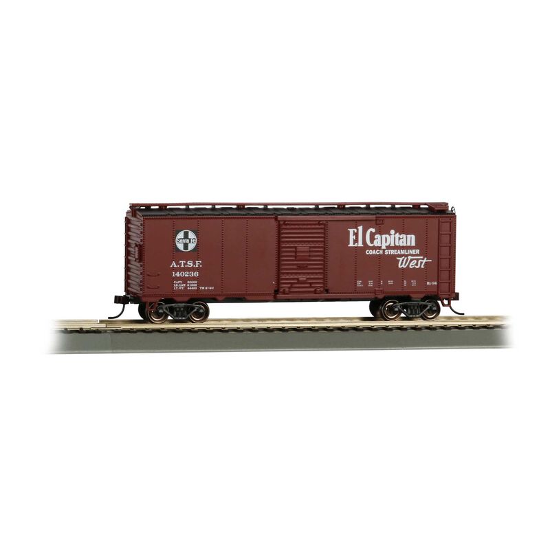 HO 40' Map Box Car SF El Capitan