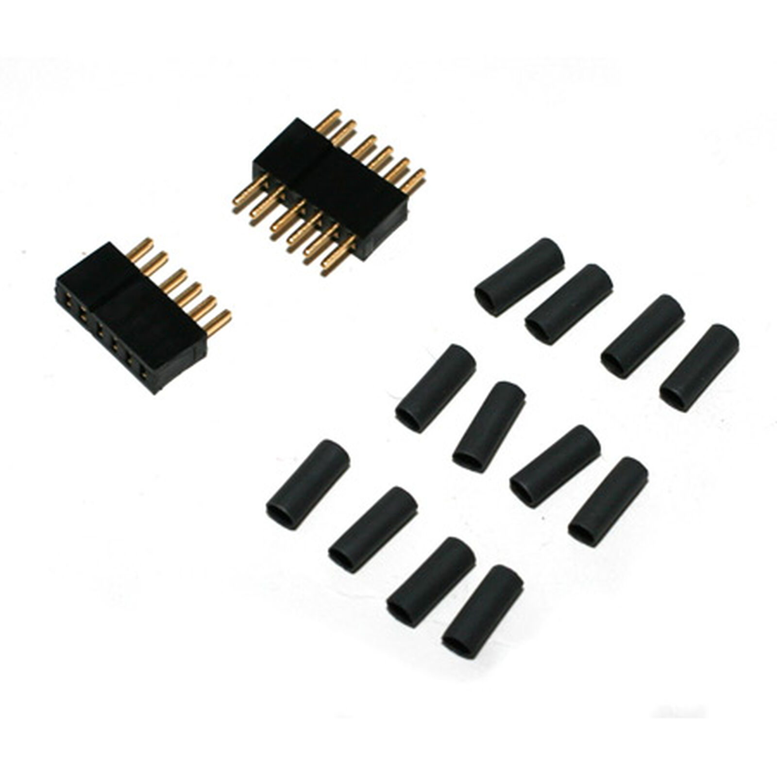 Connector: 6 Pin Set with Shrink Tubing