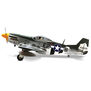 P-51D Mustang 20cc ARF, 69.5" with E-flite Electric Retract Set, Brushless Motor, and Spektrum Smart ESC