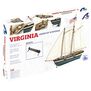 1/41 Virginia American Schooner Model Ship Kit