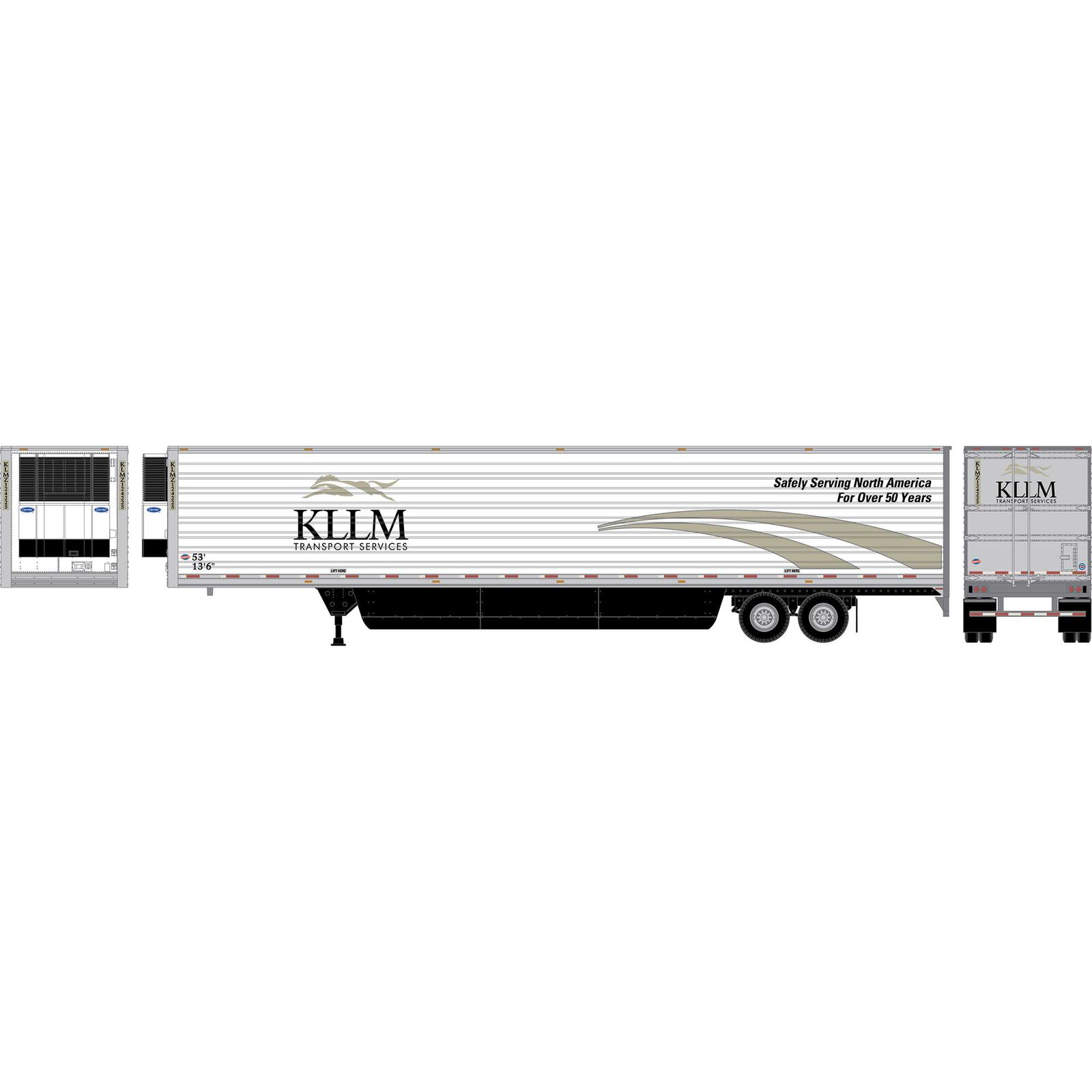 HO ATH 53' Utility Reefer Trailer, KLMZ #124225