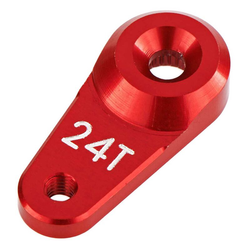 Servo Horn Metal 24T Aluminum Red