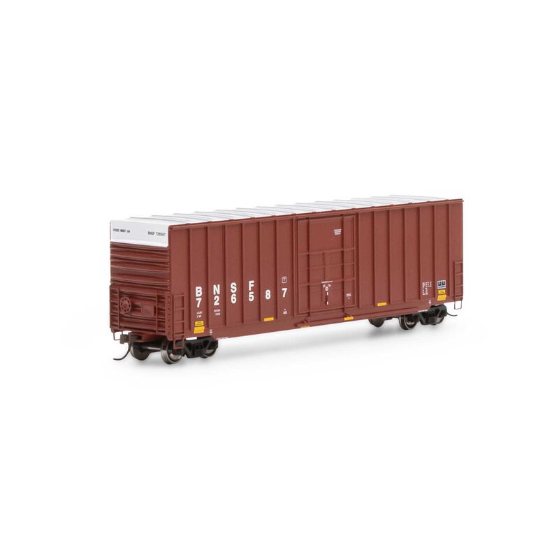HO 50' Ext Post High Cube Plug Box, BNSF #726587