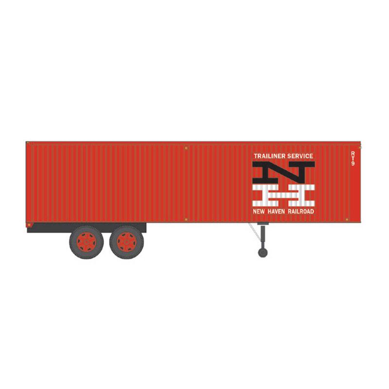 HO 35' Fruehauf Integral-Post Volume Van Trailer, NH #3