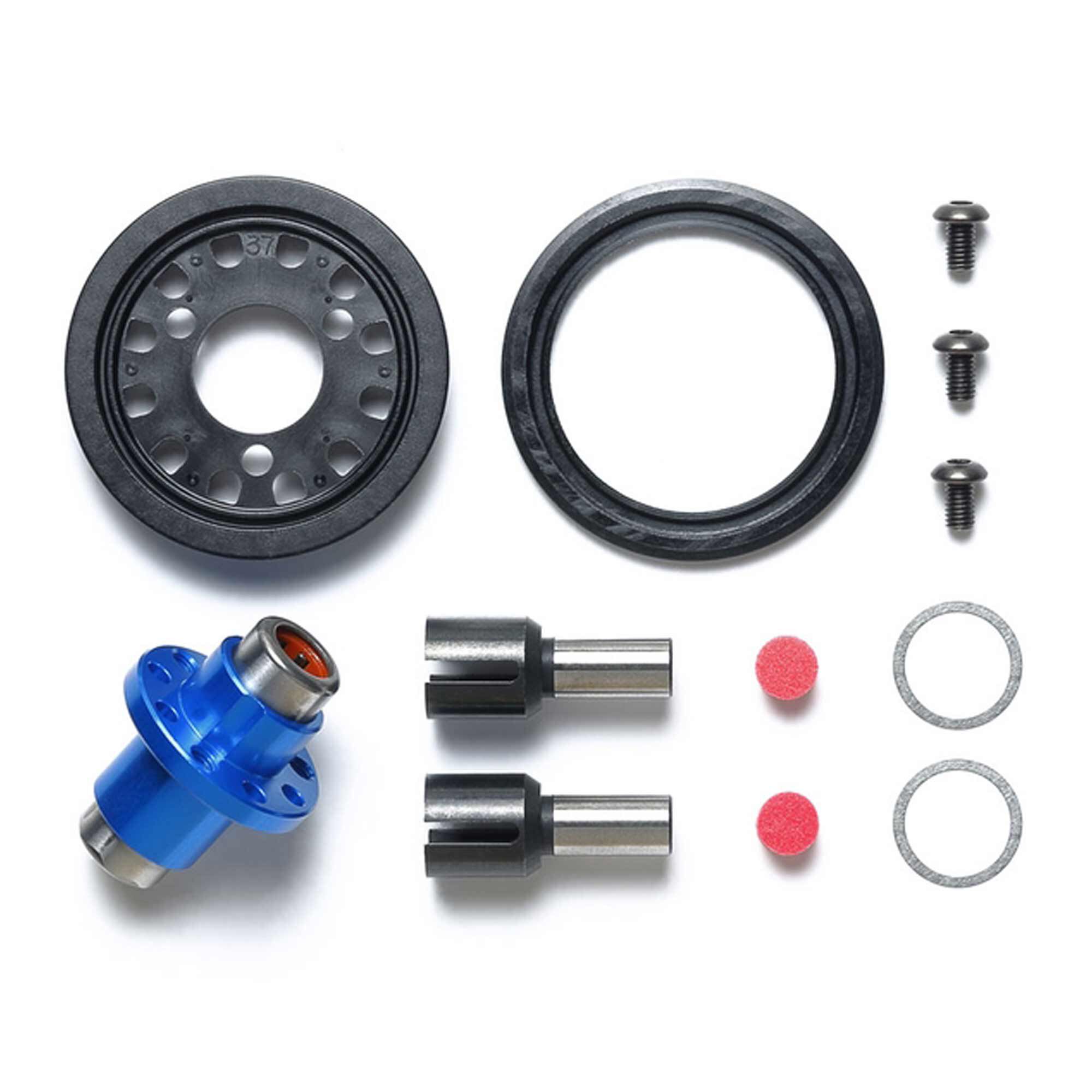 Tamiya TA08 Lightweight Front One-Way Set (37T) | Tower Hobbies