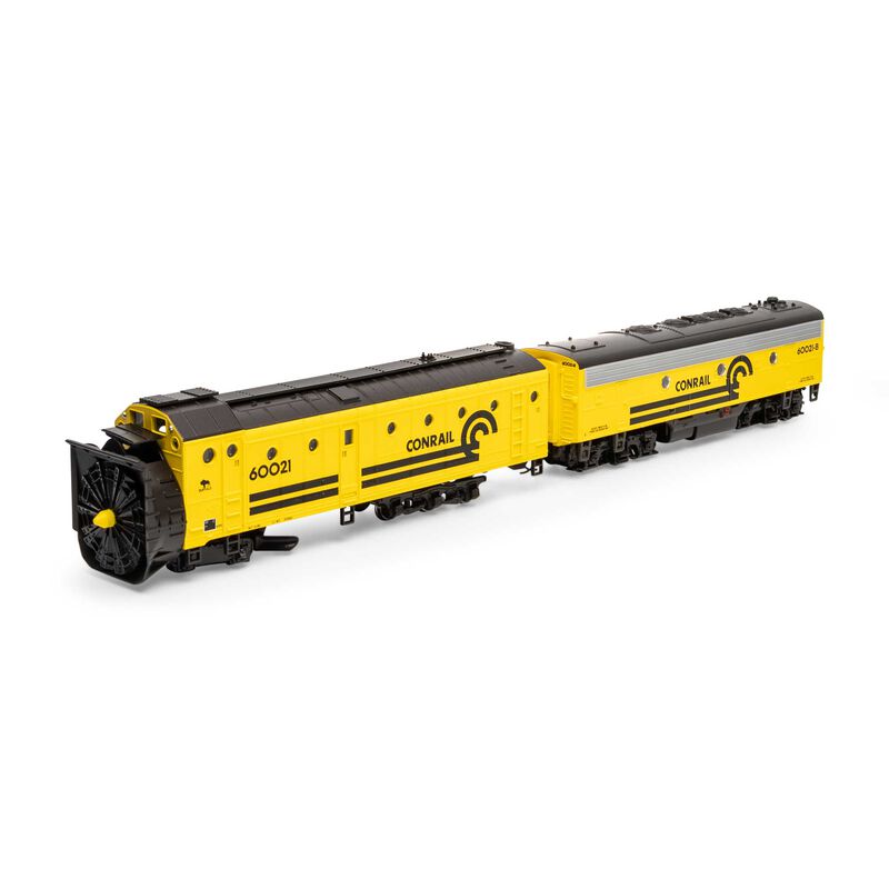 HO Rotary Snowplow & F7B Locomotive, CR #60021/#60021-B