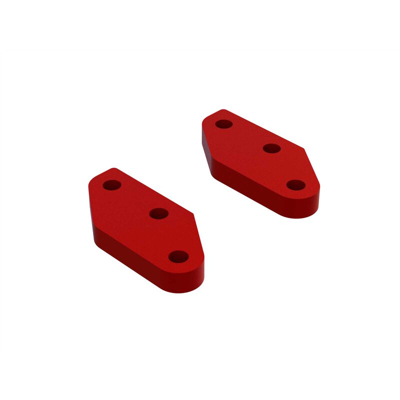 Aluminum Steering Plate A (Red) (2)