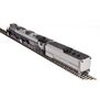 HO UP Big Boy #4021 Steam Locomotive Gray Aluminum Wilson 25-C-400 Coal Tender