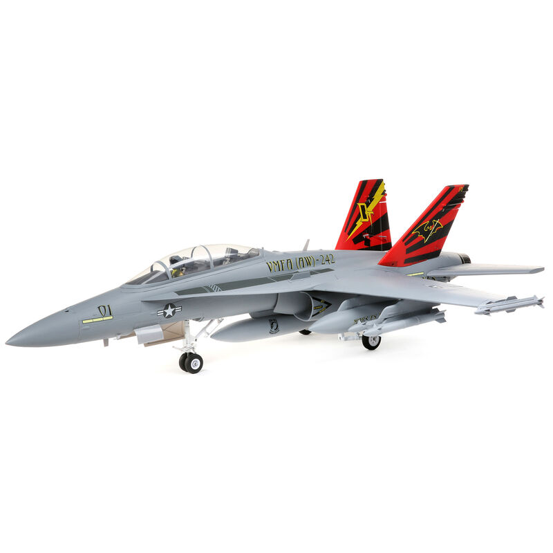 F-18 Hornet 80mm EDF BNF Basic with AS3X and SAFE Select, 980mm