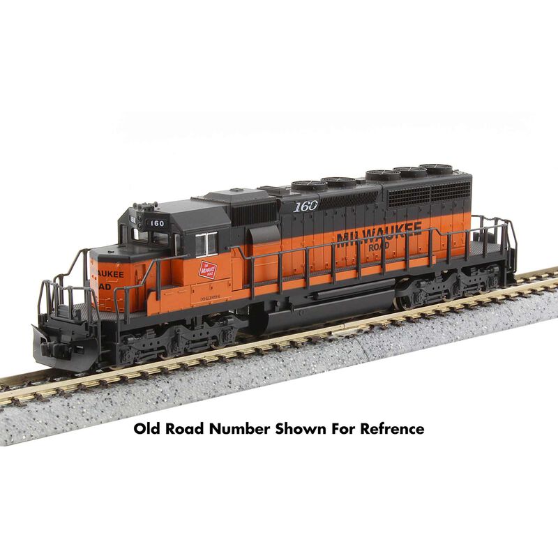 N EMD SD40-2  Milwaukee Road #130 With DCC