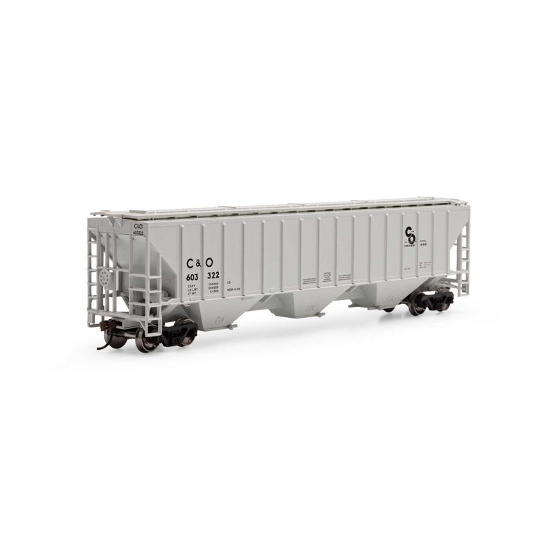 HO PS4740 Covered Hopper, C&O #603322