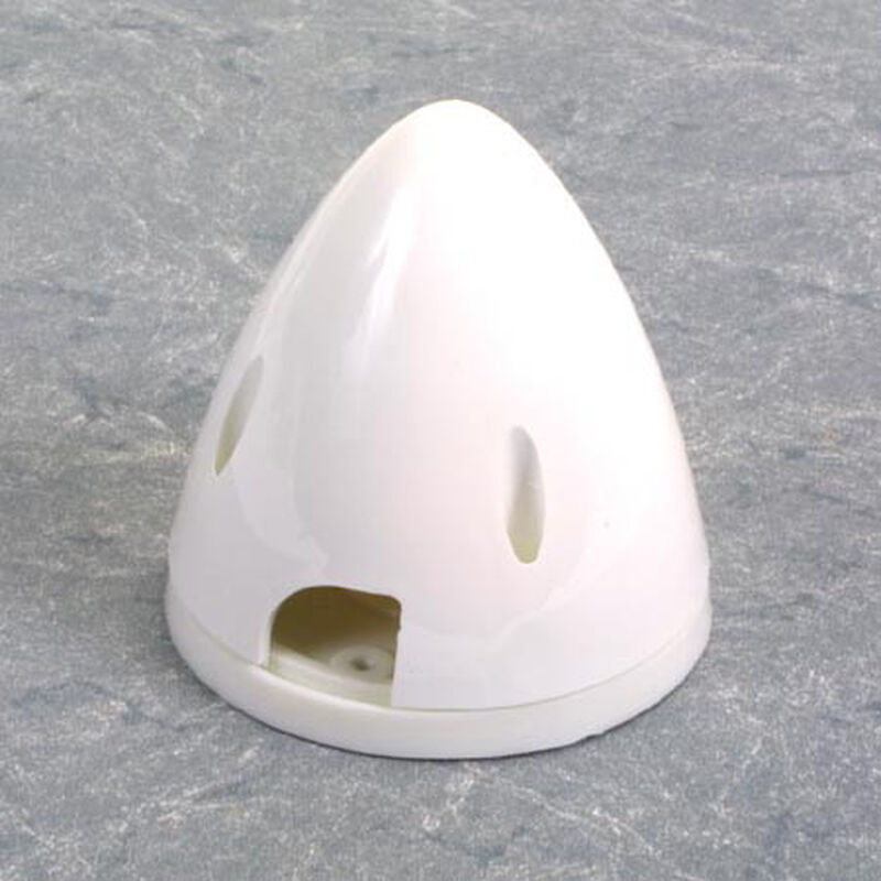 4 Pin Spinner,3" White