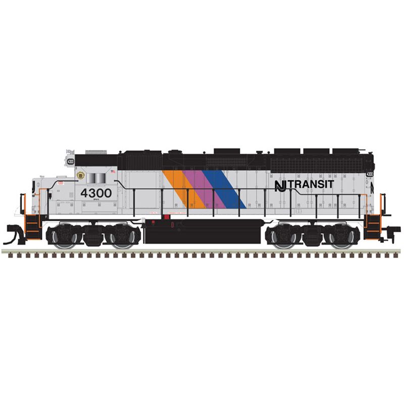 HO GP40 with DCC & Sound Sound NJT #4300