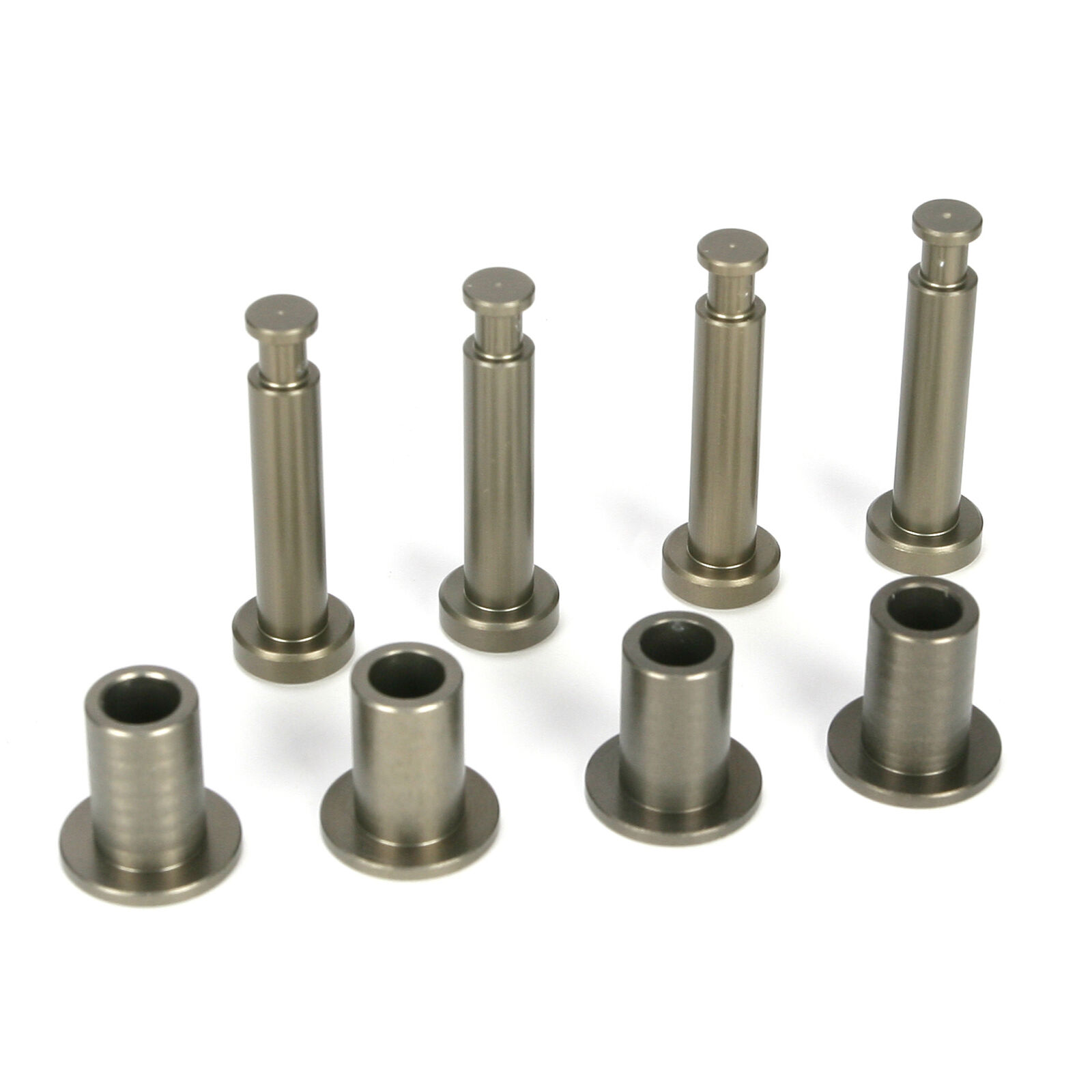 Front King Pins & Arm Bushings, Aluminum 5IVE-T, MINI WRC