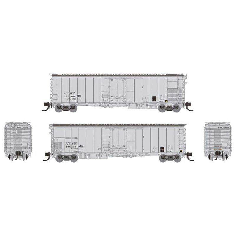Rapido Trains 156002 HO Scale Sf Rr-56 Reef Sfcs 4-Pack – Freight Cars