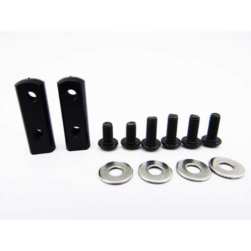 90 Degree Universal Servo Mount - Black