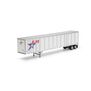 HO 53' Wabash Plate Trailer, Alpis #F38390
