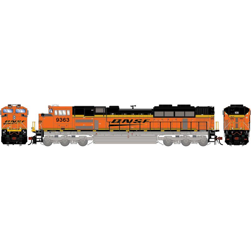 HO GEN SD70ACE Locomotive, BNSF #9363