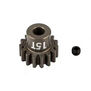 FT Pinion Gear, 15T, MOD 1, 5mm Shaft, Aluminum