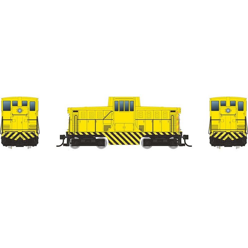 HO GE 44 Tonner Switcher Locomotive, Industrial Red Phase III Body