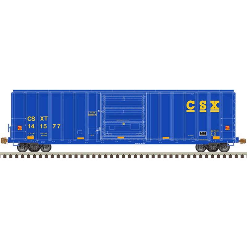 CSXT (CSX Quality Car)* 141539 (Blue Yellow)