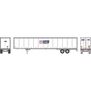 HO 53' Wabash Duraplate Trailer, US Shipping Trans #UST32