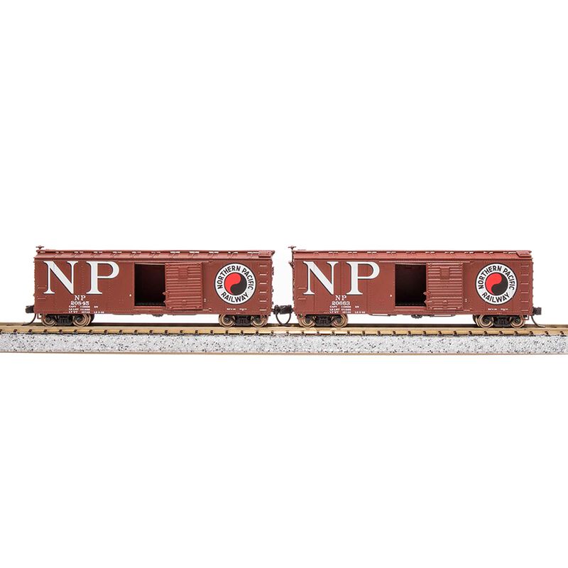 N USRA 40' Steel Boxcar, NP (2)