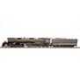 HO UP Big Boy #4022 Steam Locomotive, Gray Yellow Wilson 25-C-400 Coal Tender