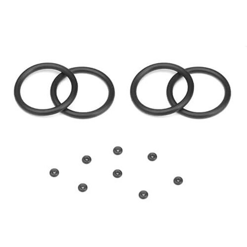 Emulsion O-ring Set (4 Cap Seals, 8 Emulsion Screw O-Rings) for TKR8702 Shock Cap