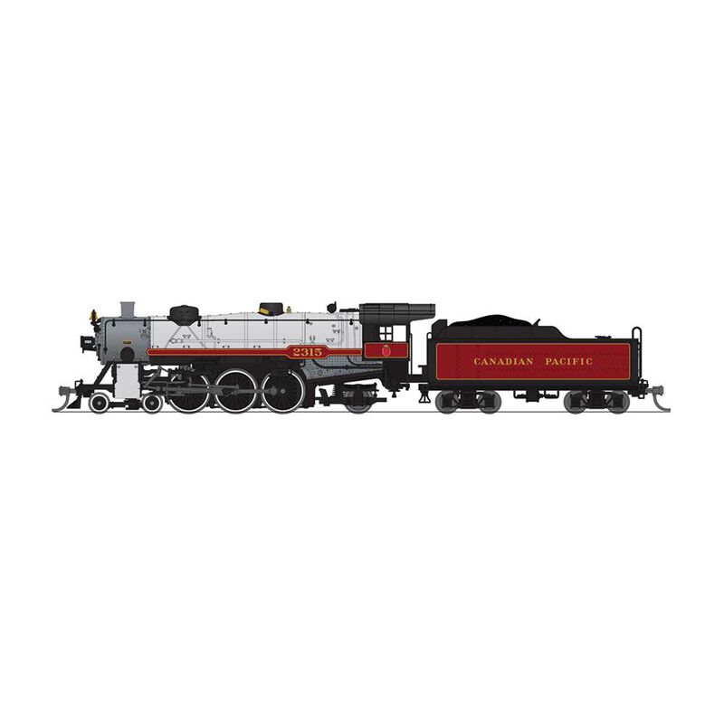 N Light Pacific 4-6-2 Steam Locomotive, CP 2315 Maroon Gray