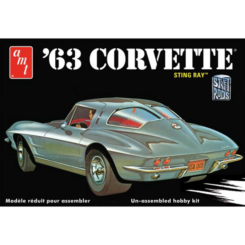 1/25 1963 Chevy Corvette Model Kit