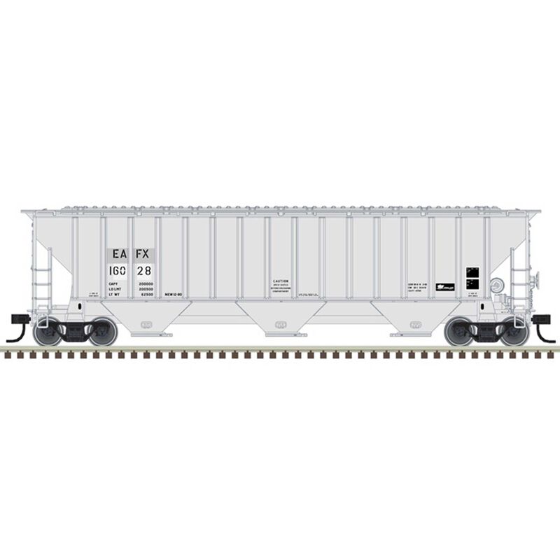 N Thrall 4750 Covered Hopper, EAFX #16031