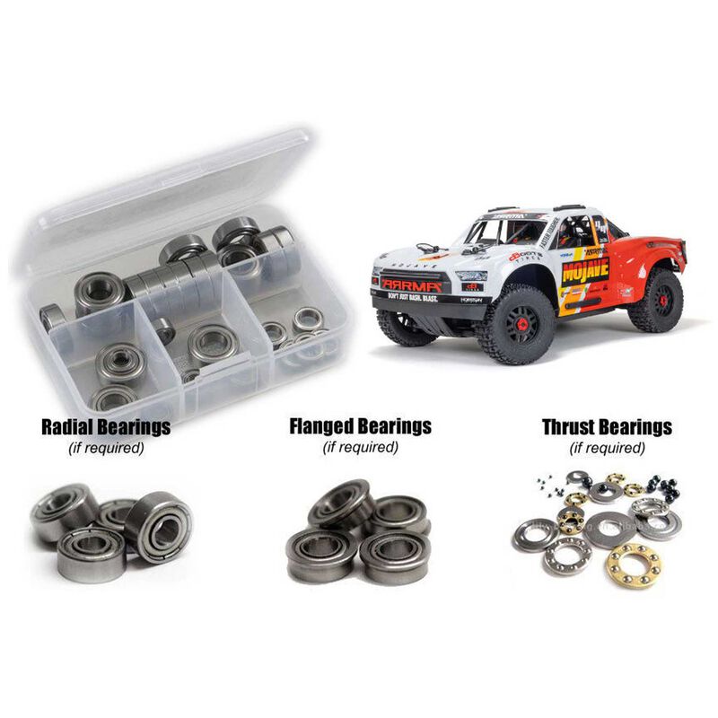 Metal Shielded Bearing Kit, 1/8 ARRMA Mojave 4S BLX