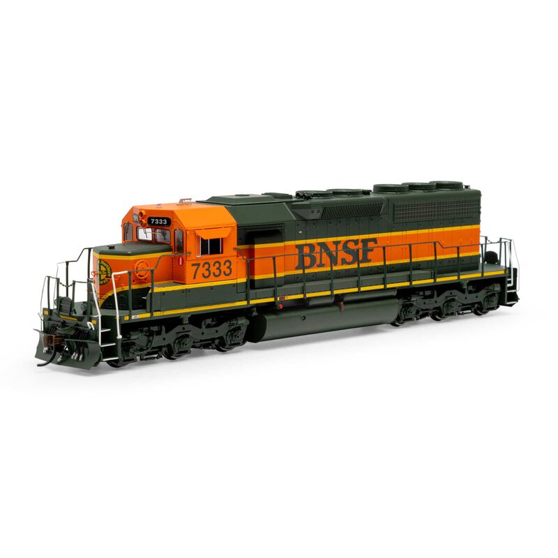 HO SD40-2 Locomotive with DCC & Sound, BNSF / Rebuilt #7333