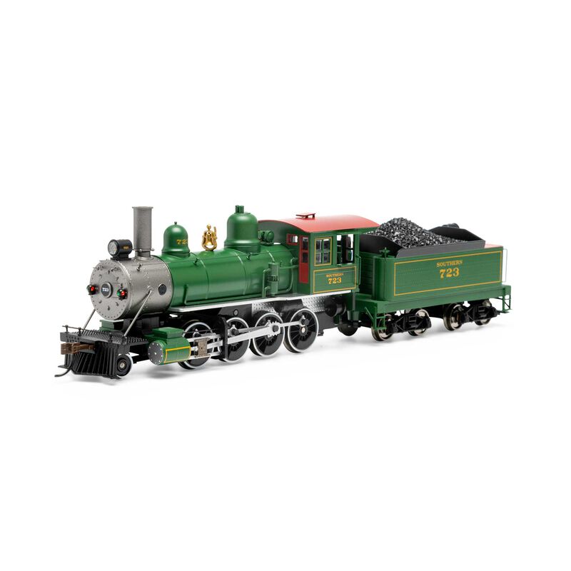HO Old Time 2-8-0 Locomotive with DCC & Sound, SOU #723