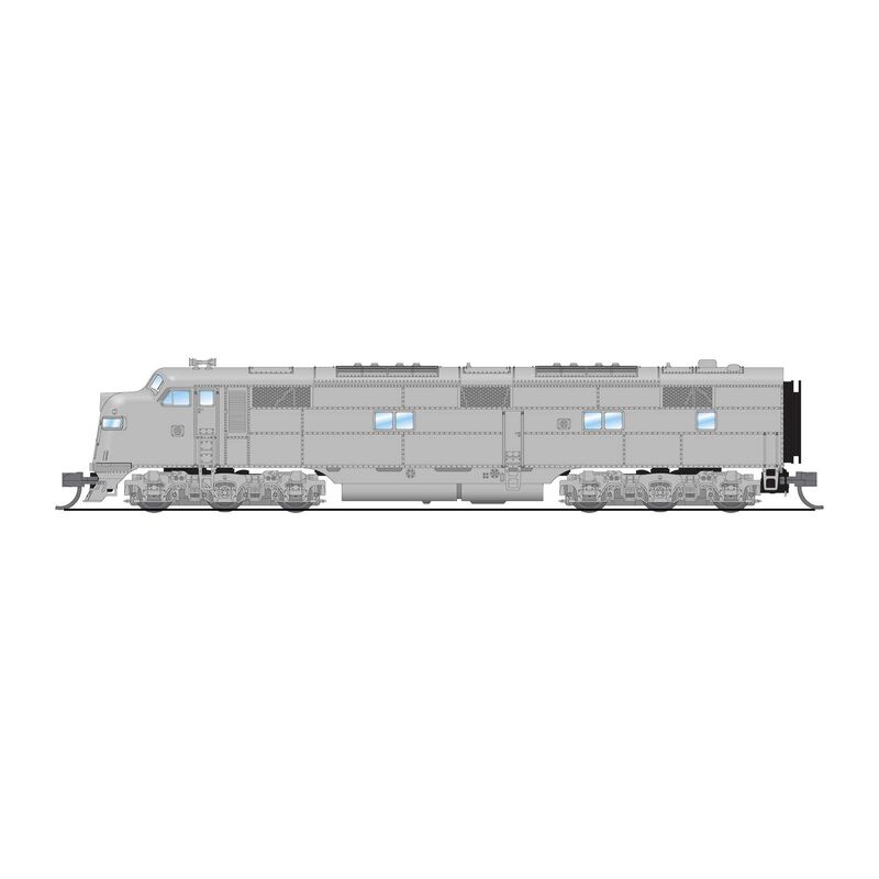 N EMD E7A Locomotive, Unpainted with DCC & Sound