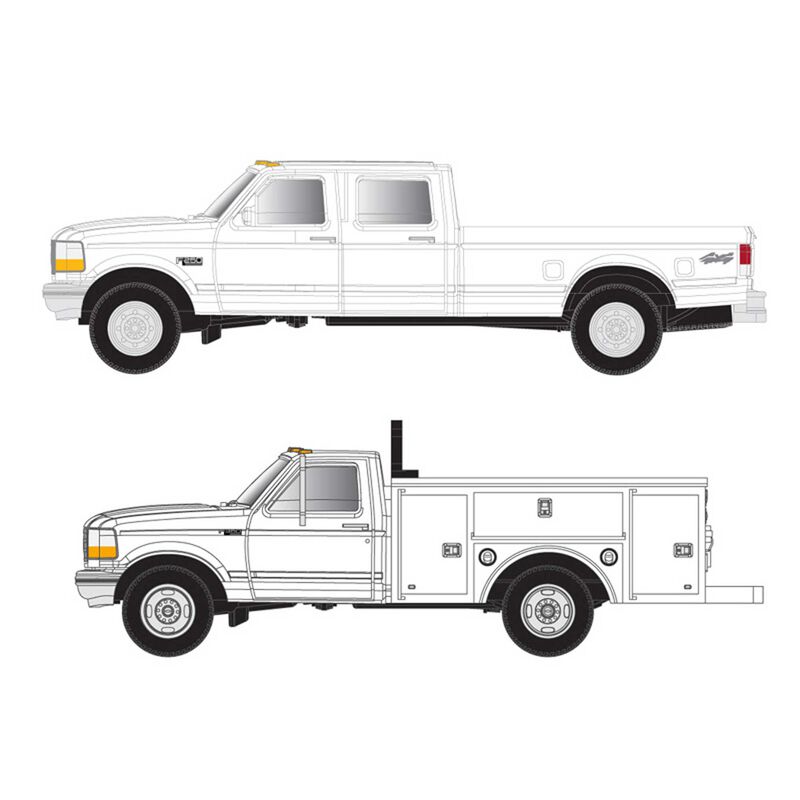 N Ford F-250/F-350 Sets White
